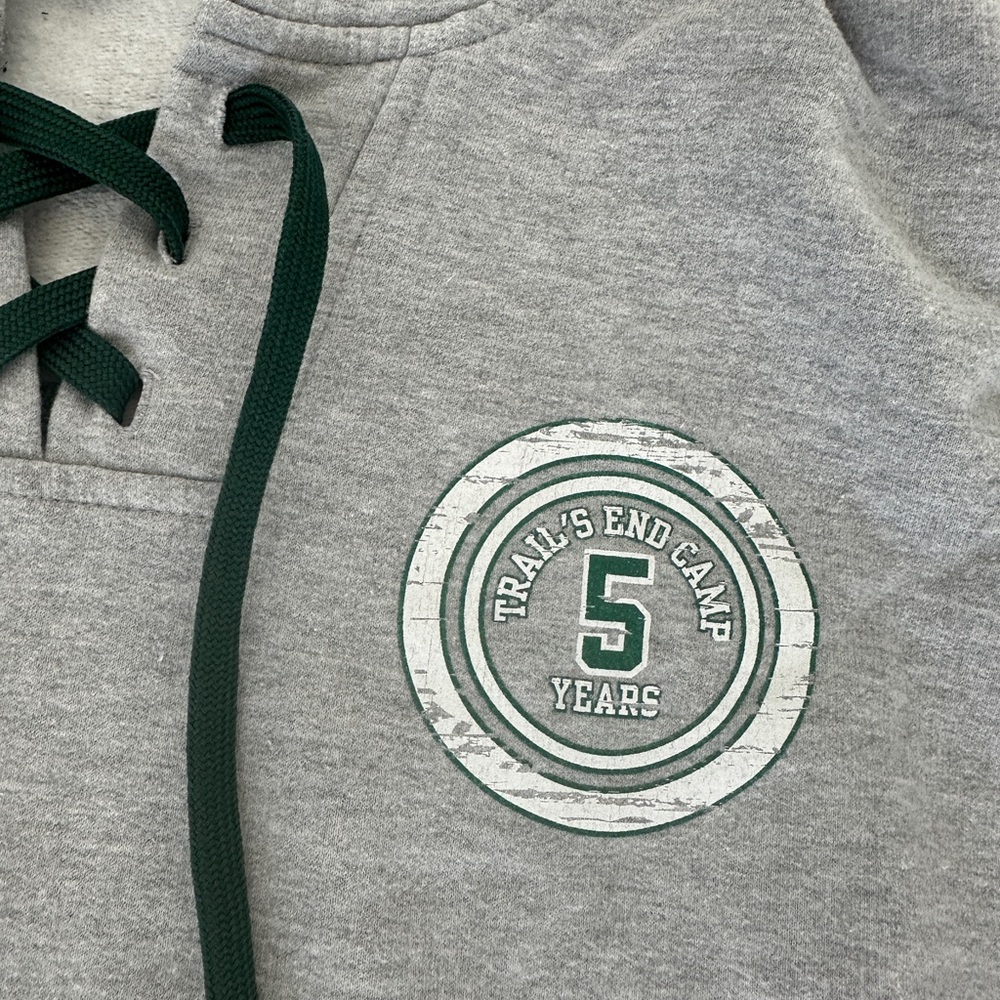 “Trails End Camp 5 Years” Sleep-away Camp Camper Pullover Hoodie Sweatshirt